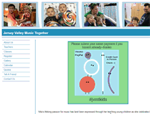 Tablet Screenshot of jerseyvalleymusictogether.com